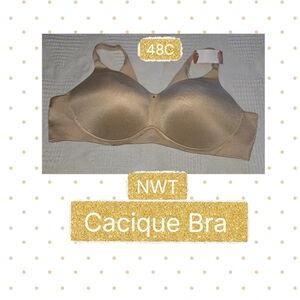 NWT Cacique Bra Sz 48C